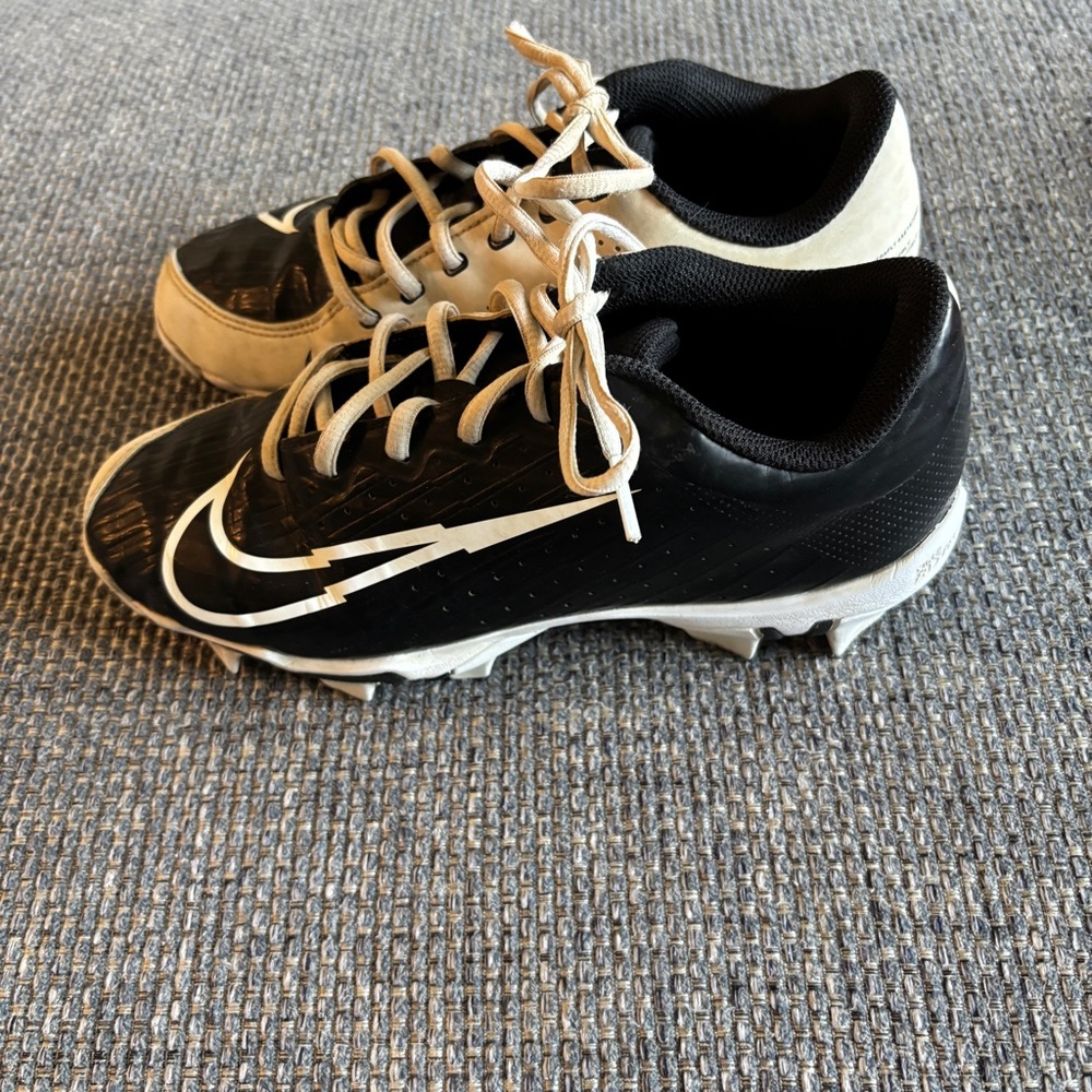 ⚾ Nike Vapor Ultrafly 4 Keystone Baseball Cleats Kids Sz 5.5Y – Black & White